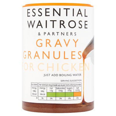 Waitrose chicken gravy granules 170g - British product