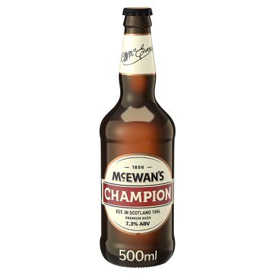 McEwans Champion strong ale 500ml bottle, UK version