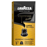 Lavazza Espresso Lungo coffee capsules 56g - British product