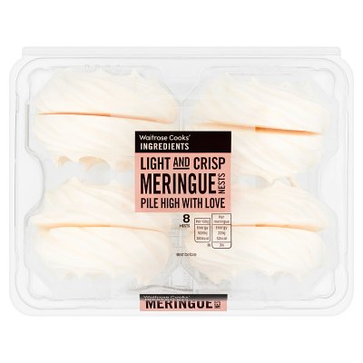 Cooks' Ingredients meringue nests 8s (British brand)