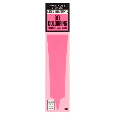 Cooks' Ingredients pink gel colouring 19g - British product