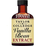 Taylor & Colledge vanilla bean extract Fairtrade 100ml (British brand)