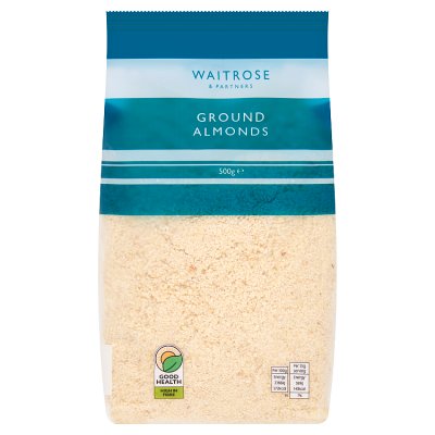 Waitrose ground almonds 500g bag - British product
