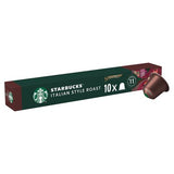 Starbucks Italian Style Roast coffee pods 56g (British brand)