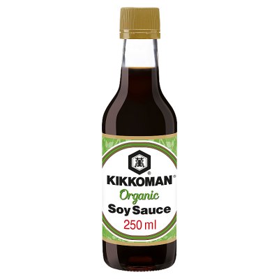 Kikkoman organic soy sauce 250ml, imported from the UK