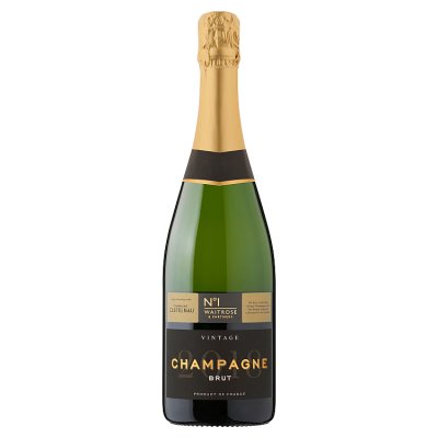 Waitrose No.1 Brut Special Reserve Vintage Champagne 75cl, UK version
