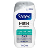 Sanex Men's Sensitive Shower Gel 400ml - British product