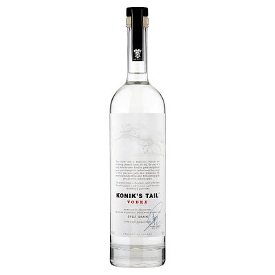 Konik's Tail vodka silver birch filtered 70cl - British product