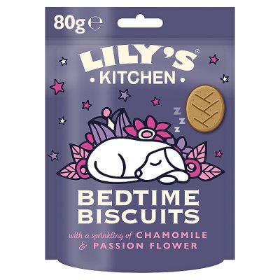 Lily's Kitchen bedtime biscuits dog treats 80g (British brand)