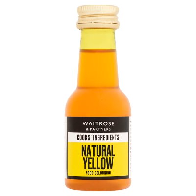 Cooks' Ingredients natural yellow food colouring 38ml (British brand)