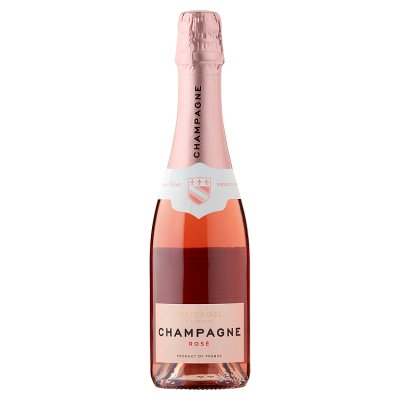 Waitrose Rosé Champagne Brut NV 37.5cl, UK version