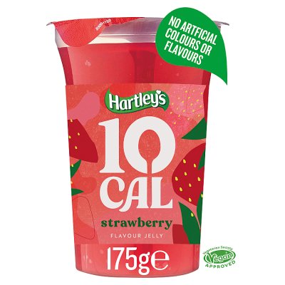 Hartley's strawberry jelly 10 Cal 175g, imported from the UK