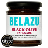 Belazu Black Olive Tapenade 170g, imported from the UK