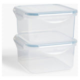 John Lewis ANYDAY plastic containers set of 2 700ml - British product