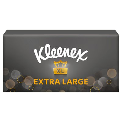 Kleenex Extra Large tissues 90 sheets (British brand)