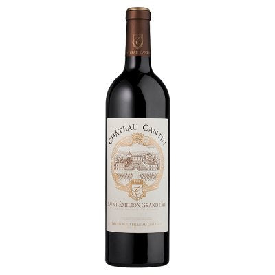 Château Cantin red wine Saint-Émilion Grand Cru 75cl, imported from the UK