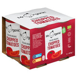 Mr Organic chopped tomatoes 4x400g, Italian organic (British brand)