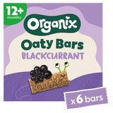 Organix blackcurrant soft oaty bars 6x23g (British brand)