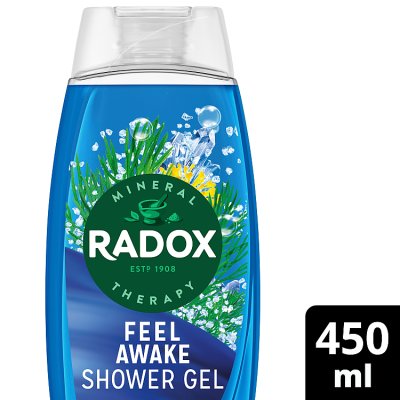 Radox Feel Awake 2-in-1 shower gel and shampoo 450ml, UK version