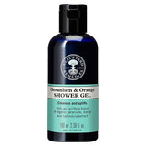 Neal's Yard geranium and orange shower gel 100ml - British product