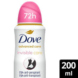 Dove Invisible Care anti-perspirant deodorant spray 200ml (British brand)