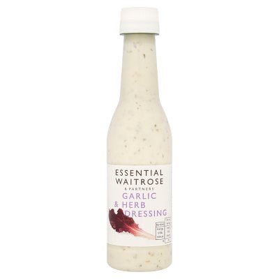 Waitrose Essential Garlic and Herb Dressing 250ml, UK version