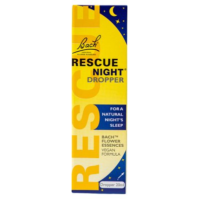 Bach Rescue Night flower remedy 20ml - British product