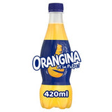 Orangina sparkling fruit drink 420ml (British brand)