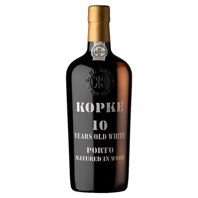 Kopke 10 Year Old White Port 75cl bottle (British brand)