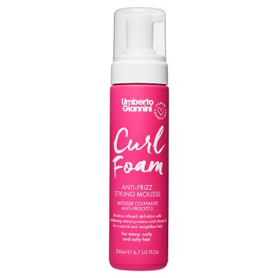 Umberto Giannini curl styling mousse 200ml (British brand)