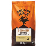 Grumpy Mule Colombia organic ground coffee 200g, UK version