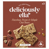 Deliciously Ella hazelnut oat bars 3x50g (British brand)