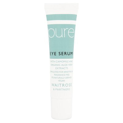 Waitrose Pure Eye Serum 15ml gel - British product