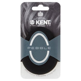 Kent Pebble Matt Black hairbrush for detangling, imported from the UK