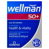 Wellman multivitamin tablets 50+ 30s (British brand)