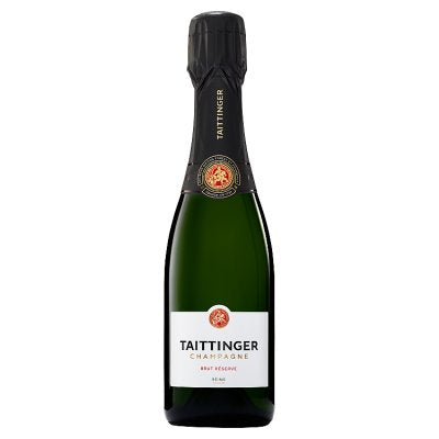 Taittinger Brut Reserve NV champagne 37.5cl (British brand)