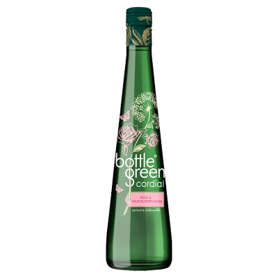 Bottlegreen Rose and Elderflower cordial 500ml, UK version