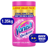 Vanish Oxi Action stain remover powder 1.35kg - British product