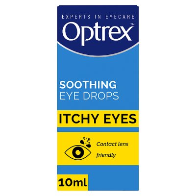 Optrex Itchy Eye Drops 10ml - British product