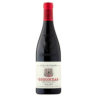 Gabriel Meffre Roc des Dentelles red wine 75cl, imported from the UK