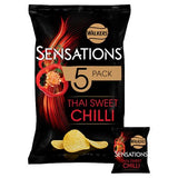 Walkers Sensations Thai Sweet Chilli crisps 5x25g (British brand)