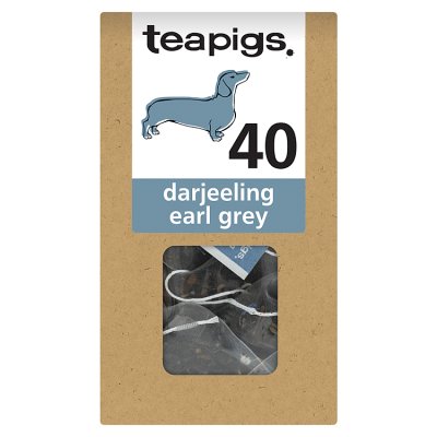 Teapigs Darjeeling Earl Grey tea temples 100g, UK version
