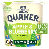 Quaker porridge pot apple and blueberry 57g, UK version