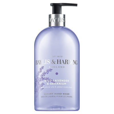Baylis & Harding hand wash lavender geranium 500ml - British product
