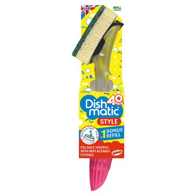 Dishmatic washing up handle and refill (British brand)