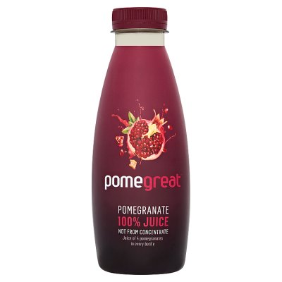 Simply Great pomegranate fruit juice 500ml (British brand)