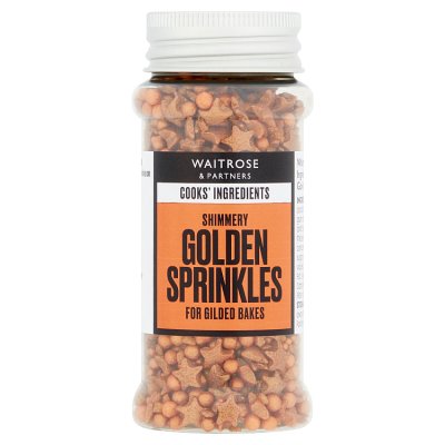 Cooks' Ingredients golden sprinkles 75g, UK version