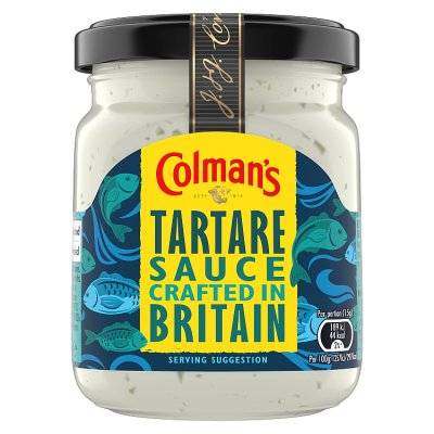 Colman's tartare sauce 144g jar - British product