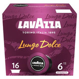 Lavazza A Modo Mio Lungo capsules 16 - British product