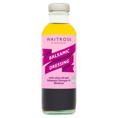 Waitrose balsamic dressing 235ml bottle (British brand)